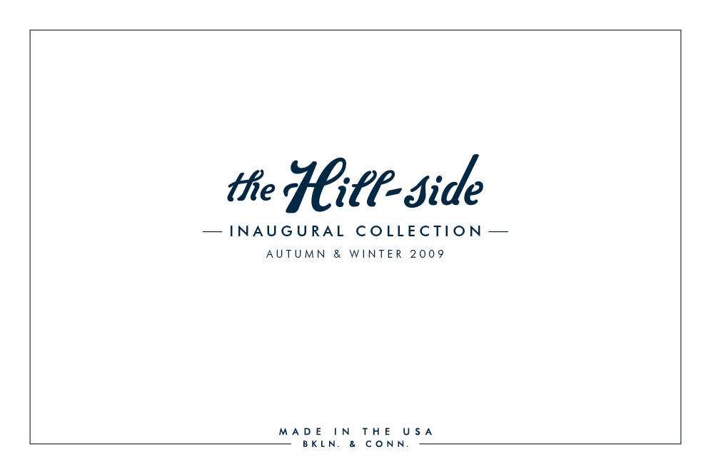 The Hill-Side Autumn/Winter 2009 Lookbook, Cover Image