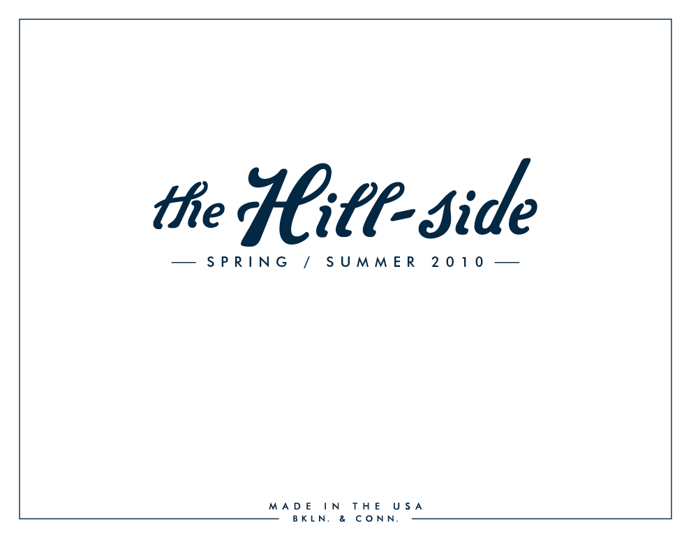 The Hill-Side Spring/Summer 2010 Lookbook, Cover Image
