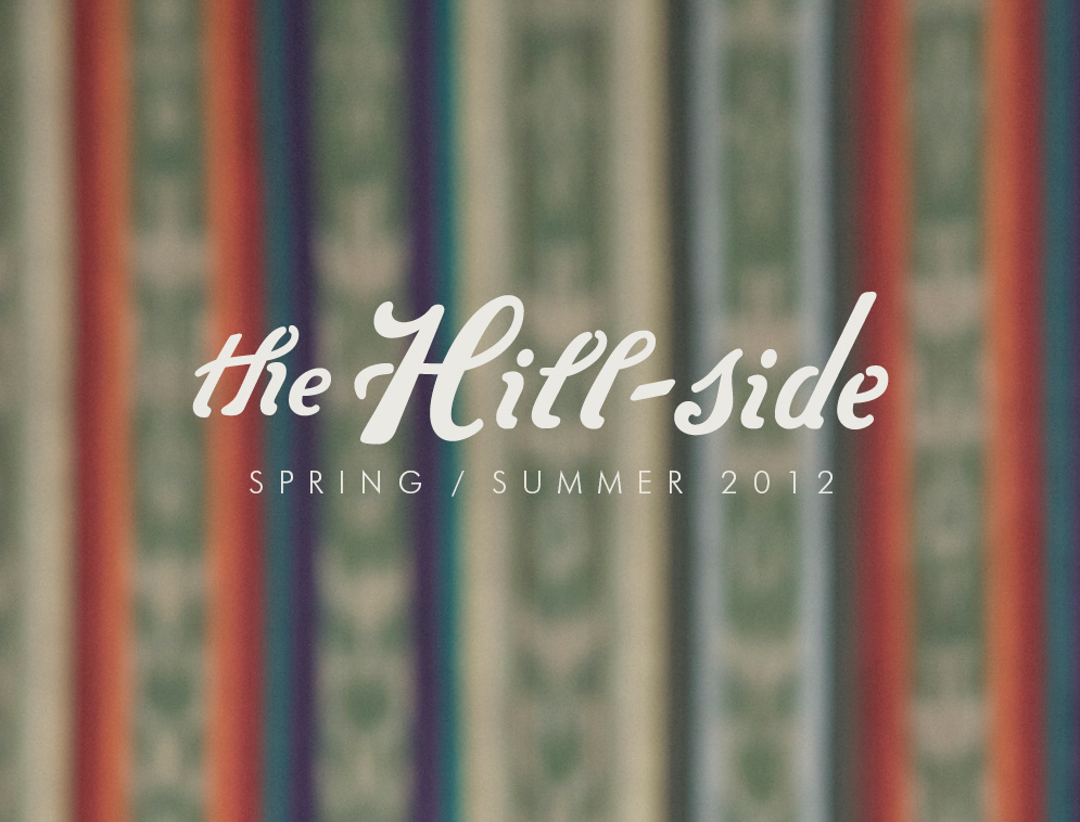 The Hill-Side Spring/Summer 2012 Lookbook, Cover Image