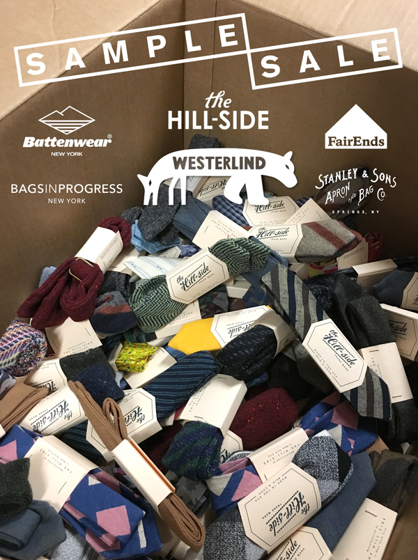 The Hill-Side Sample Sale