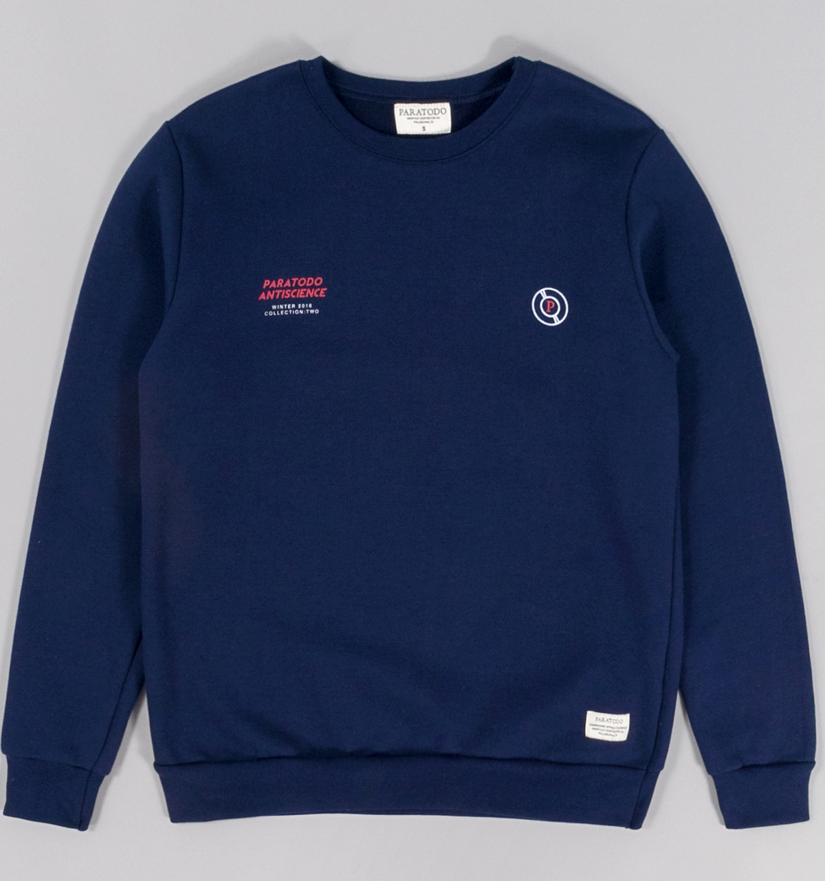 Paratodo Antiscience Sweatshirt, Navy