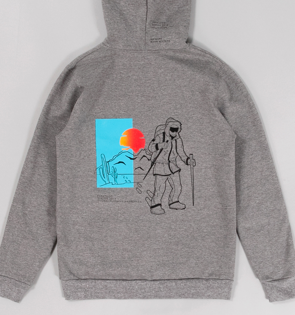 Paratodo Trek Sweatshirt, Grey