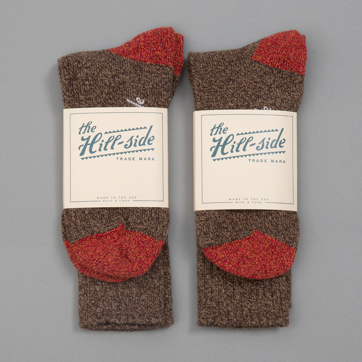 2-Pack Socks, Brown