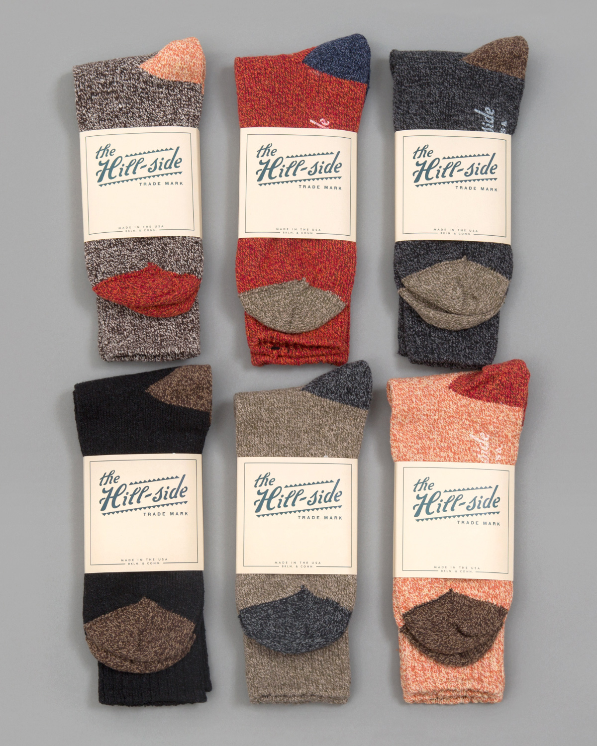 6-Pack Socks, Assorted
